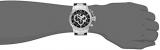 Invicta Corduba Men's Quartz Watch with Black Dial Chronograph display on Black Plastic Strap 6674