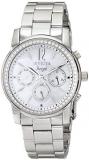 Invicta Angel Women's Quartz Watch with White Dial Chronograph display on Silver...