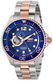 Invicta Men's Automatic Watch with Blue Dial Analogue Display and Multicolour Stainless Steel Bracelet 15416