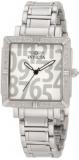 Invicta Wildflower Women's Quartz Watch with Grey Dial Analogue display on Silver Stainless Steel Bracelet 10670