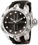 Invicta Men's 0804 Reserve Collection GMT Black Polyurethane Watch
