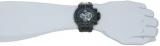 Invicta Subaqua Men's Quartz Watch with Black Dial Chronograph Display and Black Leather Strap 10200