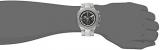 Invicta Pro Diver Men's Quartz Watch with Black Dial Chronograph display on Silver Stainless Steel Bracelet 12427