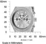 Invicta Men's Analog Quartz Watch with Stainless Steel Strap 1269