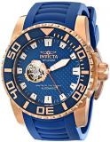 Invicta Pro Diver Men's Japanese Automatic Movement Watch with Blue Dial Analogu...