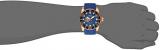 Invicta Pro Diver Men's Japanese Automatic Movement Watch with Blue Dial Analogue Display and Blue PU Strap 14683