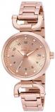 Invicta Women's Quartz Watch with Rose Gold Dial Analogue Display and Rose Gold ...