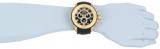Invicta Men's 0415 Pro Diver Collection Sea Hunter Chronograph Black Polyurethane Watch