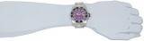 Invicta Unisex Automatic Watch with Purple Dial Analogue Display and Purple Plastic Strap 11213
