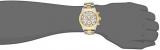 Invicta 16439 44mm Gold Steel Bracelet & Case flame fusion Men's Watch