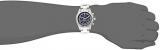 Invicta Specialty Men's Quartz Watch with Blue Dial Chronograph display on Silver Stainless Steel Bracelet 15603
