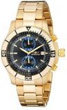 Invicta Specialty Men's Chronograph Quartz Watch with Stainless Steel Gold Plate...
