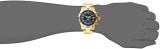 Invicta Specialty Men's Chronograph Quartz Watch with Stainless Steel Gold Plated Bracelet – 12655