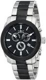 Invicta Specialty Men's Quartz Watch with Black Dial Chronograph display on Multicolour Stainless Steel Bracelet 17743