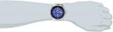 Invicta Men's Quartz Watch with Blue Dial Analogue Display and Silver Stainless Steel Bracelet 14655