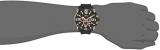 Invicta Pro Diver Men's Quartz Watch with Black Dial Chronograph Display and Black PU Strap 18167