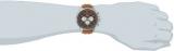 Invicta Men's Quartz Watch with Brown Dial Chronograph Display and Brown Leather Strap 16015