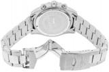 Invicta Men's Quartz Watch with Black Dial Chronograph Display and Silver Stainless Steel Bracelet 12801