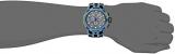Invicta Men's S1 Rally Quartz Watch with Grey Dial Chronograph Display and Black PU Strap 16814