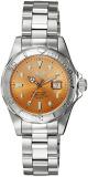 Invicta Pro Diver Women's Quartz Watch with Brown Dial Analogue display on Silve...