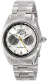 Invicta Speedway Women's Quartz Watch with Silver Dial Analogue display on Silver Stainless Steel Bracelet 14706