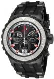 Invicta Specialty Men's Quartz Watch with Black Dial Chronograph display on Blac...