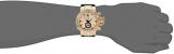 Invicta Subaqua Men's Quartz Watch with Rose Gold Dial Chronograph display on Multicolour Pu Strap 15806