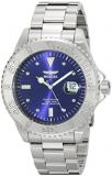 Invicta Pro Diver Men's Quartz Watch with Purple Dial Analogue display on Silver Stainless Steel Bracelet 14783