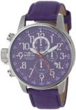 Invicta Force Lefty Men's Quartz Watch with Purple Dial Chronograph Display and Purple Nylon Strap 11522