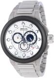 Invicta Specialty Swiss Made Men's Quartz Watch with Antique Dial Chronograph Display and Stainless Steel Bracelet