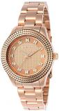 Invicta Angel Women's Analogue Classic Quartz Watch with Stainless Steel Rose Gold Plated Bracelet – 22879