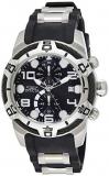 Invicta Men's Analog Quartz Watch with Silicone Stainless Steel Strap 24215
