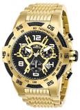 Invicta Men's Speedway 51mm Chronograph Quartz Watch with Stainless Steel Strap, Silver, Rose Gold, Gold, 30 (Model: 25285, 25286, 25287)