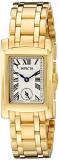 Invicta Angel Women's Quartz Watch with White Dial Analogue display on Gold Stai...