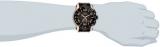 Invicta Men's Quartz Watch with Black Dial Chronograph Display and Black Silicone Strap 15904