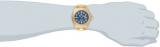 Invicta 15193 47mm Gold Steel Bracelet & Case flame fusion Men's Watch