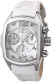 Invicta Lupah Ladies Watch 6803 with White Leather Strap and White Diamond Dial