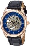 Invicta Men's Analog Mechanical-Hand-Wind Watch with Leather Strap 23538