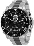 Invicta Men's 35094 Marvel The Punisher Limited Edition Black and Silver Watch