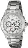 Invicta Pro Diver Men's Quartz Watch with Silver Dial Chronograph display on Silver Stainless Steel Bracelet 17361