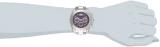 Invicta Speedway Women's Quartz Watch with Purple Dial Chronograph display on Silver Stainless Steel Bracelet 16656