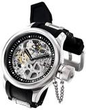 Invicta Men's Mechanical Watch with Analogue Display and PU Strap