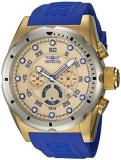 Invicta Men's 20307 Speedway Stainless Steel Watch with Blue PU Band