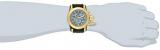 Invicta Men's Quartz Watch with Grey Dial Chronograph Display and Black PU Strap 15564