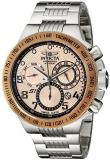 Invicta Men's S1 Rally Quartz Watch with Chronograph Display and Stainless Steel...
