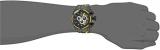 INVICTA Men's Analogue Quartz Watch with Leather Stainless Steel Strap 26472