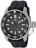 Invicta Men's 1751 Pro Diver Stainless Steel Watch with Rubber Strap