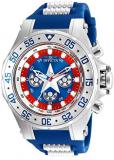 Invicta 25685 Marvel Men's Wrist Watch Stainless Steel Quartz Blue Dial