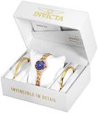Invicta Women's Angel Gold-Tone Steel Bracelet & Case Quartz Watch 29279