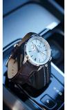 INVICTA Men's Chronograph Quartz Watch with Leather Strap 35113